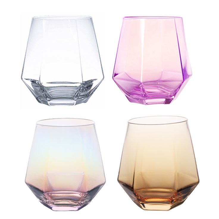 Colored Whisky Glass